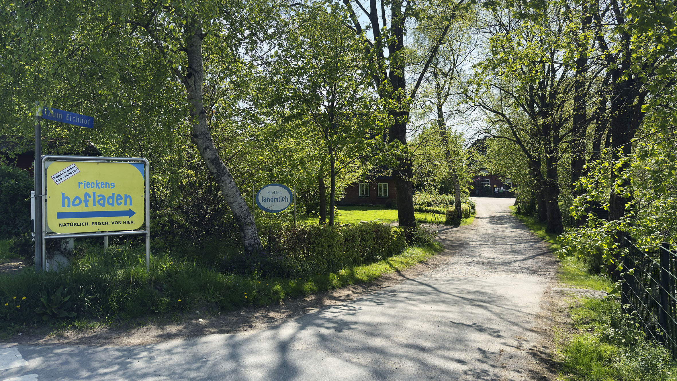 Besuch auf dem Eichhof in Grosbarkau